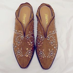 J Renee tan shoes , size 7